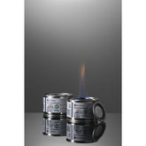 Combustibil pentru chafing dish, conserva de 200 gr.set de 48 buc. fabricat din alcool etilic bio